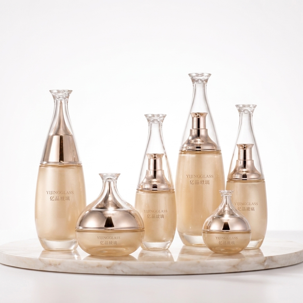 Y151 cosmetic glass packaging