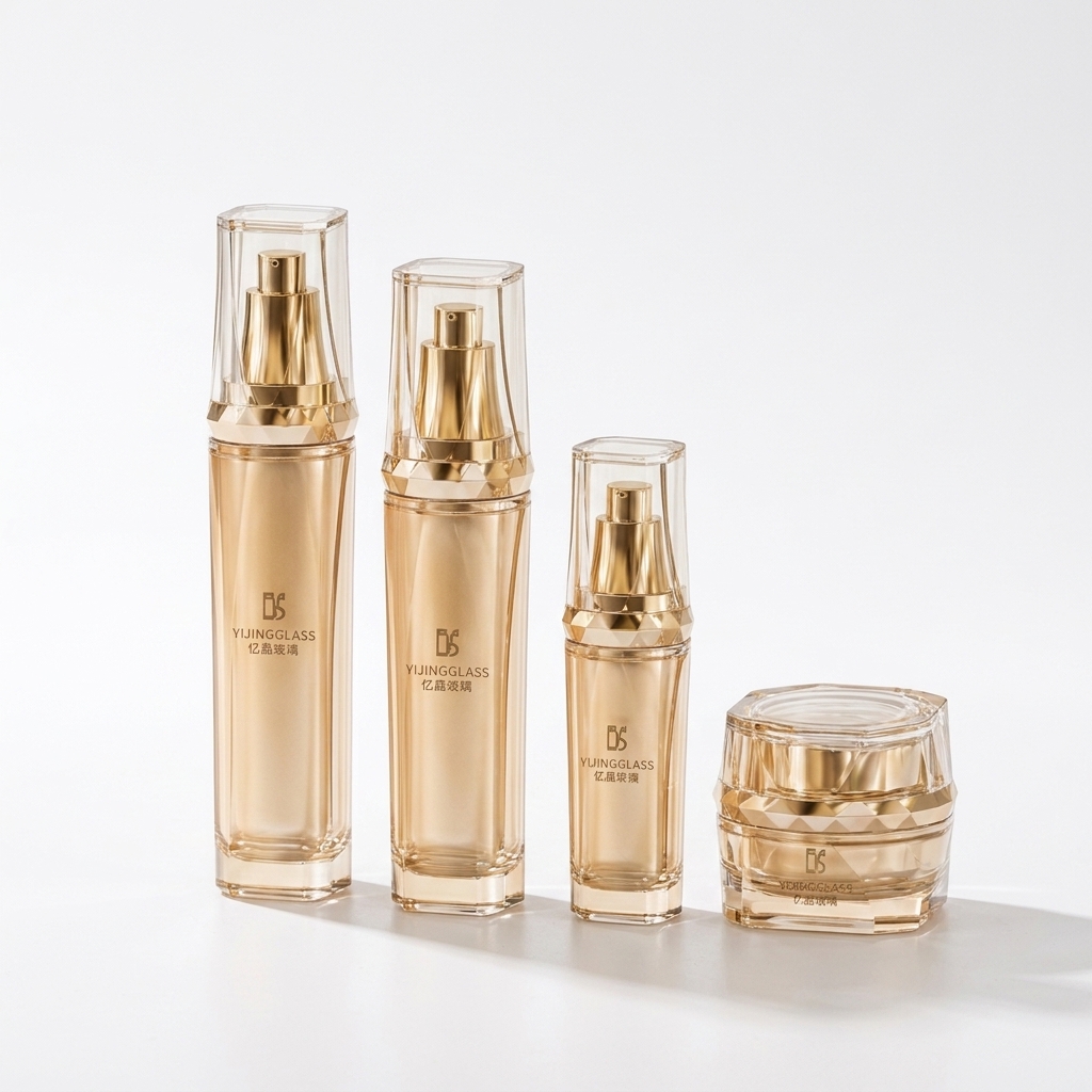 Y147 cosmetic glass packaging