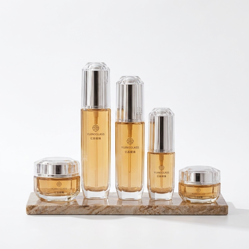 Y118 cosmetic glass packaging