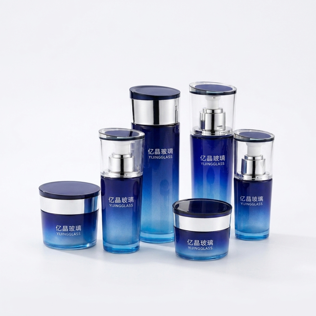 Y111 cosmetic glass packaging