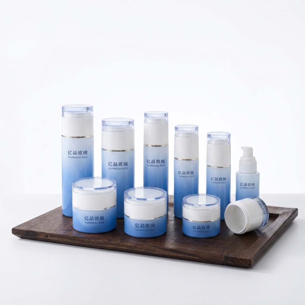 Y06 cosmetic glass packaging