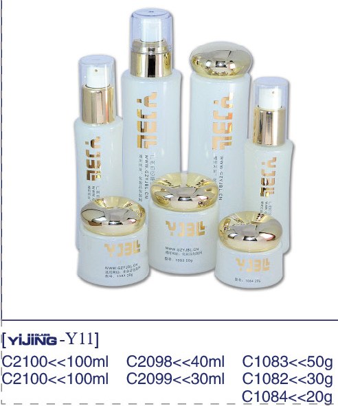 Y11 cosmetic glass packaging