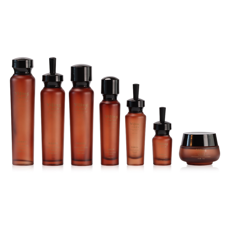 Y128 cosmetic glass packaging