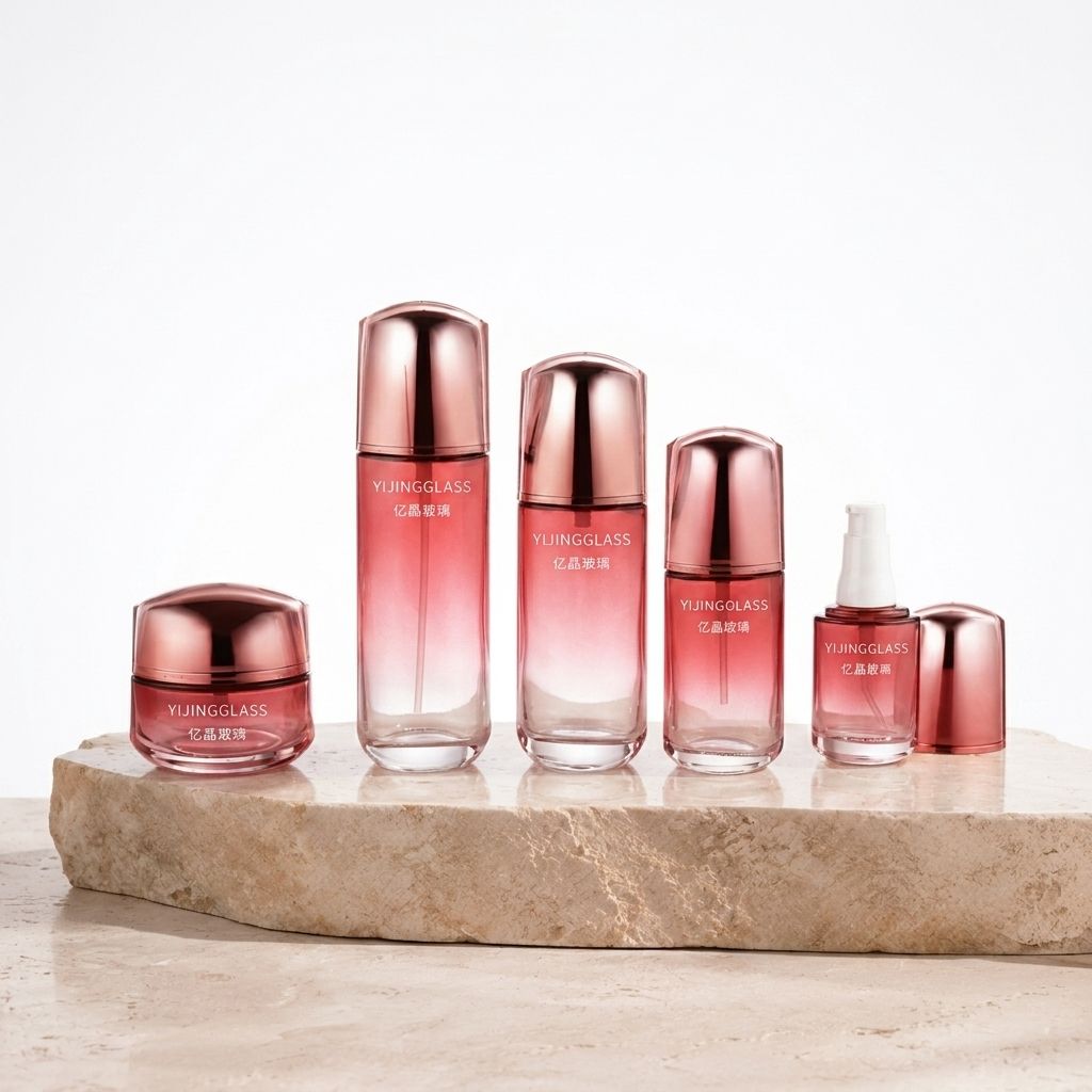 Y149 cosmetic glass packaging