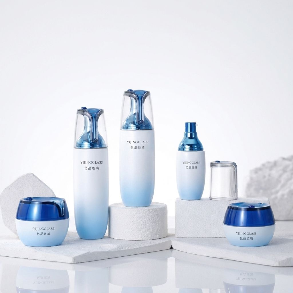 Y156 cosmetic glass packaging
