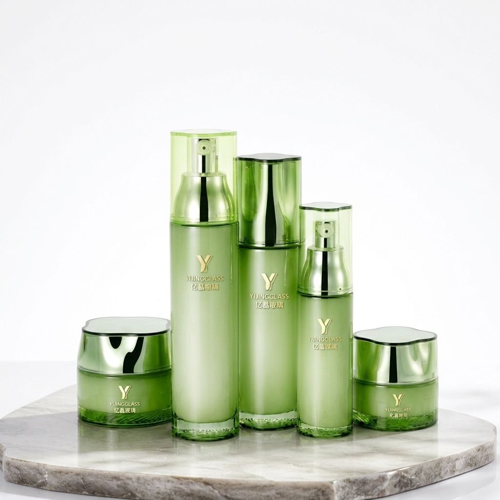 Y157 cosmetic glass packaging
