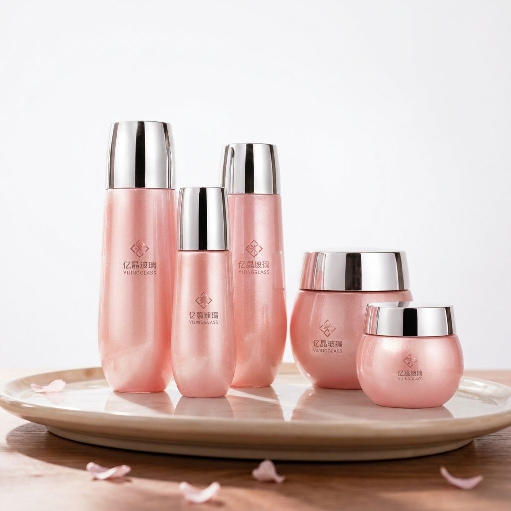 Y44 cosmetic glass packaging
