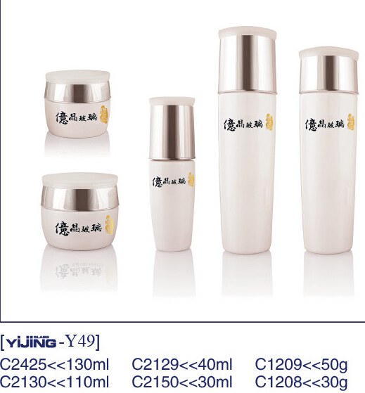 Y49 cosmetic glass packaging