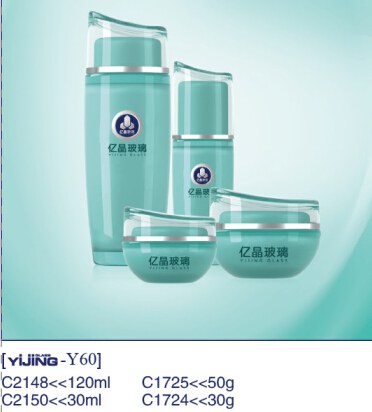 Y60 cosmetic glass packaging