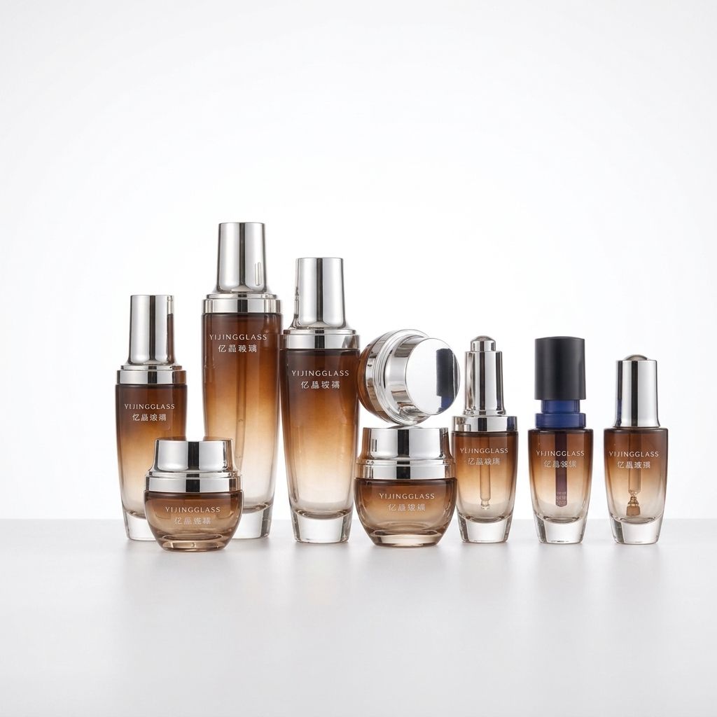 Y99 cosmetic glass packaging