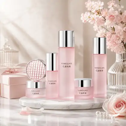 Y131 cosmetic glass packaging